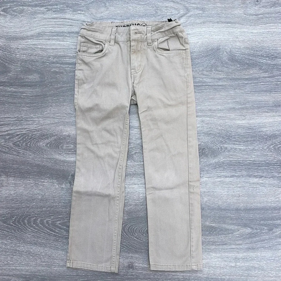 Surplus Straight Khaki Pants, tan - Picture 1 of 6